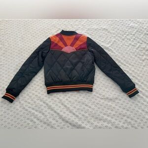 Black Rising Sun Bomber Jacket by Classic Rock Couture